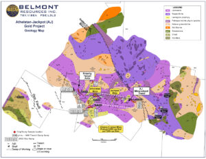 Belmont Resources AJ Property -Geology