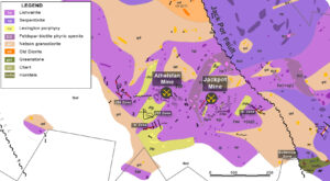 Belmont AJ project J34 area geology