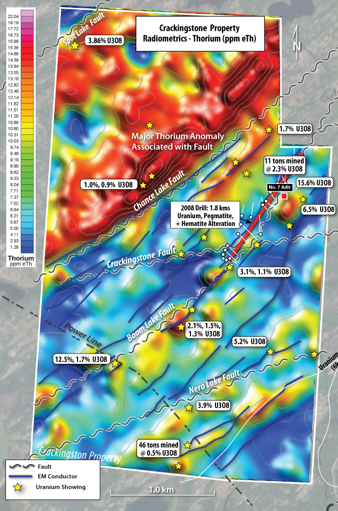 Crackingstone Radiometric Survey - Thorium