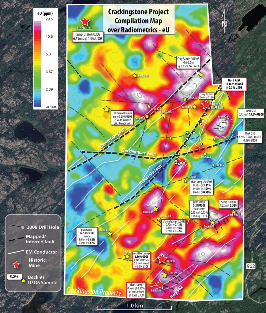 Crackingstone-Compilation-Map over Radiometrics eU
